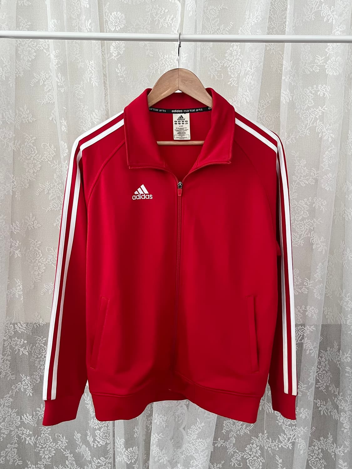 L) 아디다스 마샬아츠 트랙탑 져지 레드 상품이미지1