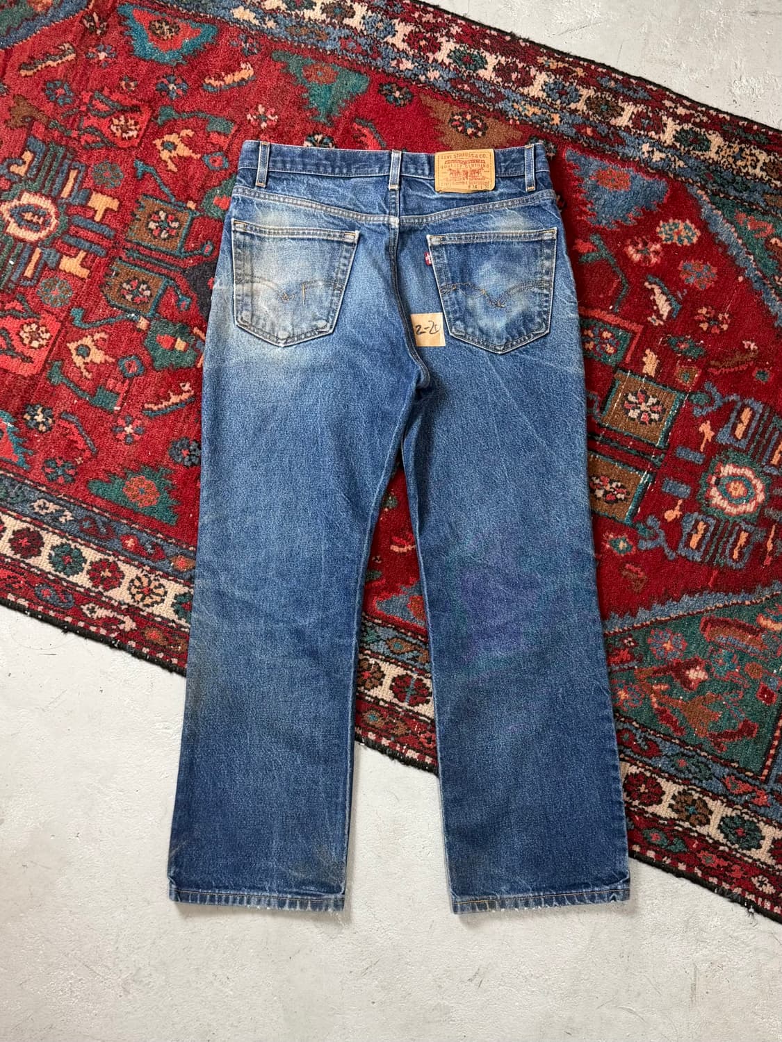 90’s USA 빈티지 리바이스 517 부츠컷 리바이스 청바지 상품이미지4