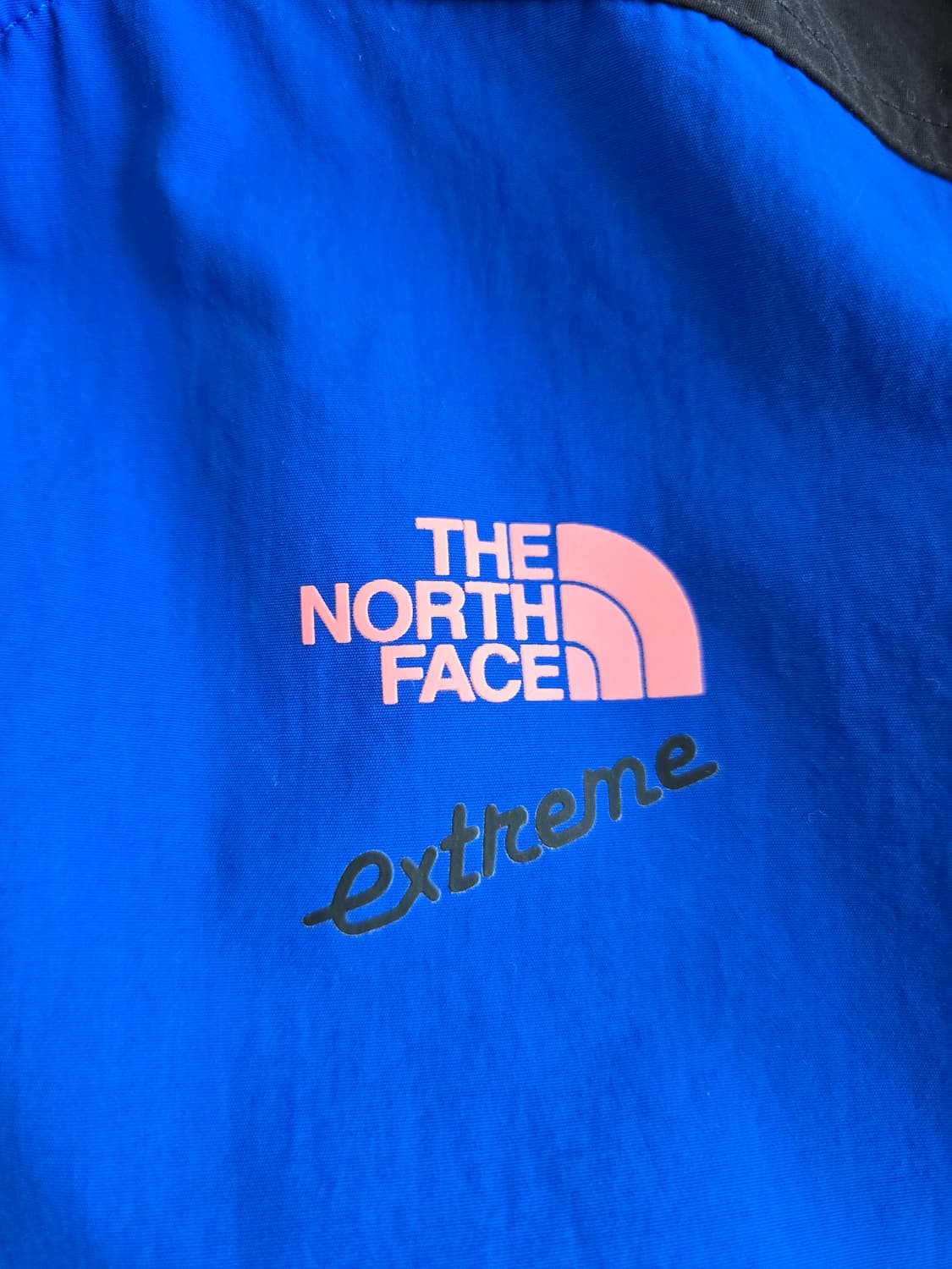 노스페이스 익스트림 아노락 바람막이 블루 맨S 우먼 M 상품이미지5