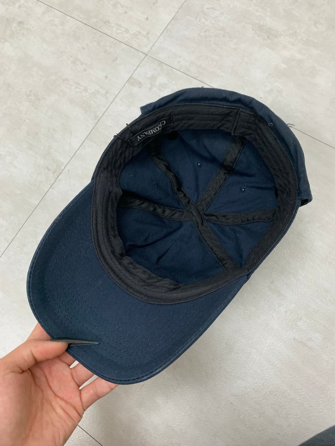 cp company 네이비 고글 디테일 볼캡 #295 상품이미지8