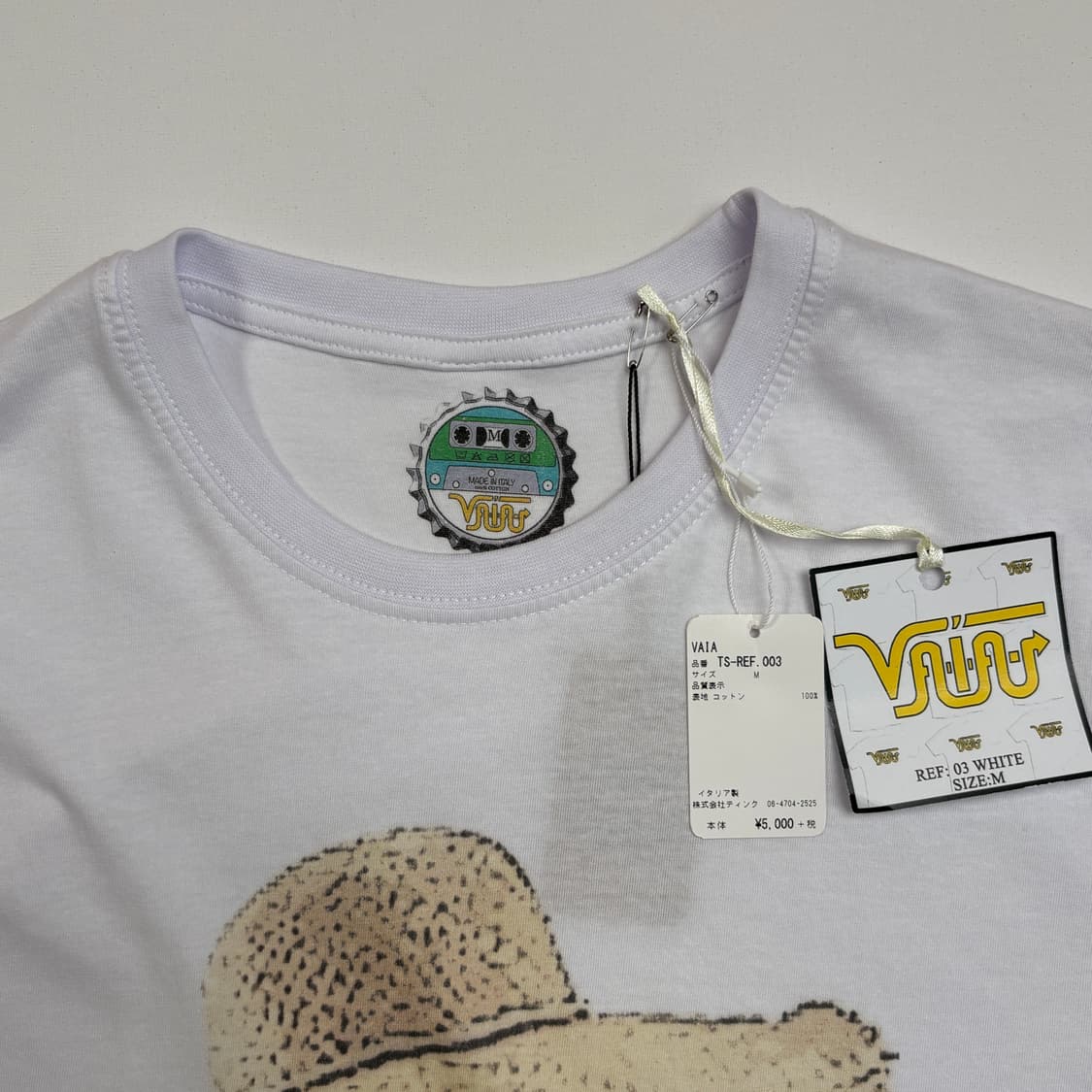 [M] VAIA BE HAPPY T-shirt (dead-stock) 상품이미지5