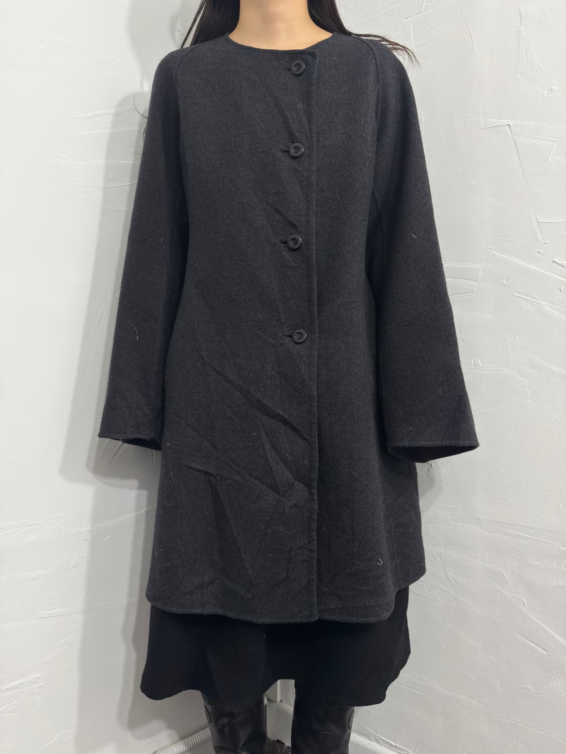 hiroko koshino wool coat 상품이미지2