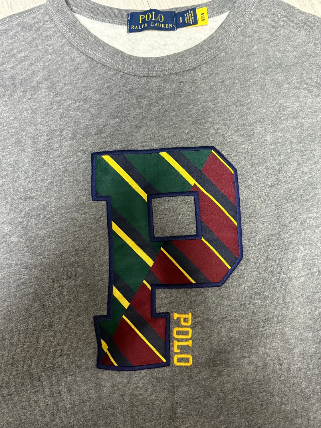 폴로 로고 P 맨투맨 (신형QR) 상품이미지2