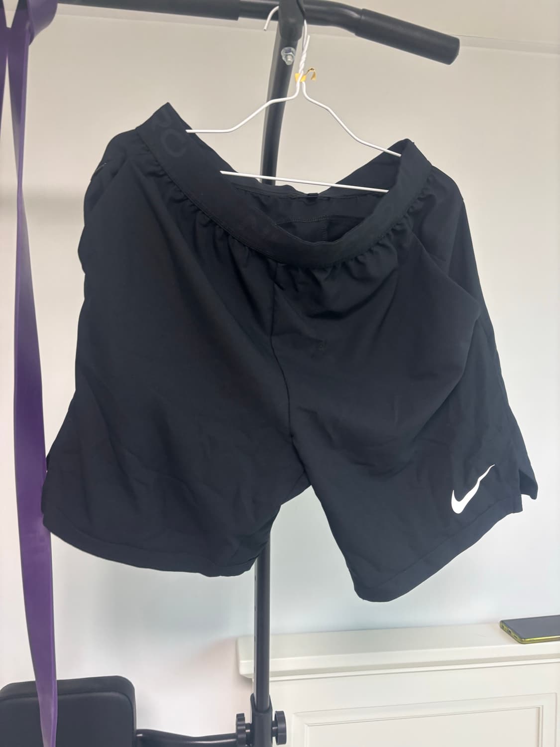 나이키 드라이핏 쇼츠 반바지 블랙 L 상품이미지1