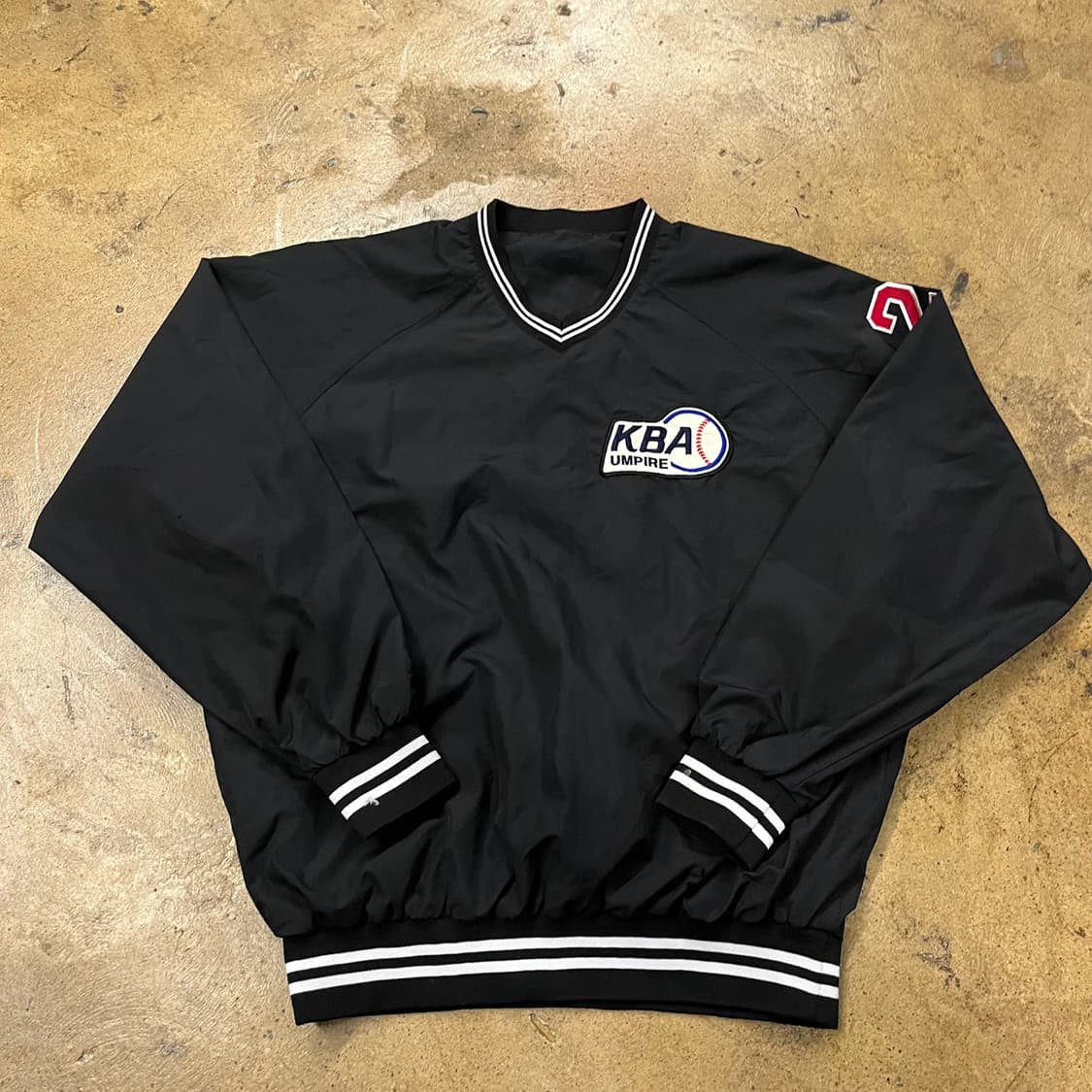 [105] KBA 심판 블랙 바람막이 자켓 b13 상품이미지2