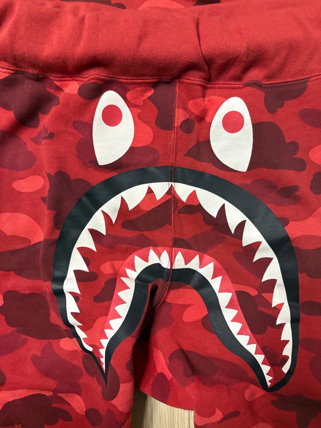 베이프 적계 카모 후드 상하의 후드티 반바지 숏츠 판매 상품이미지2