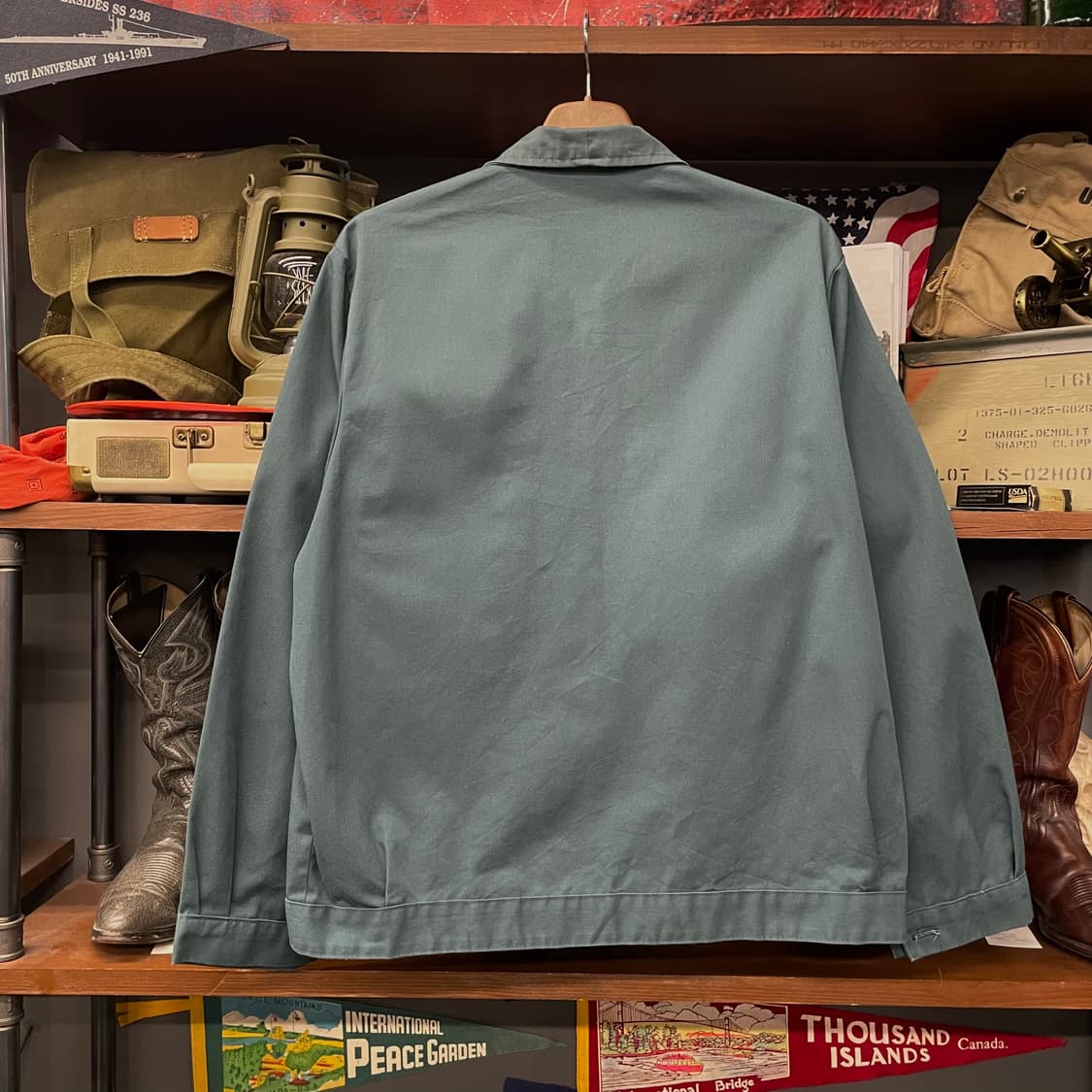 70s 프렌치 워크 자켓 / 빈티지 집업 초어 자켓 워크 웨어 상품이미지2