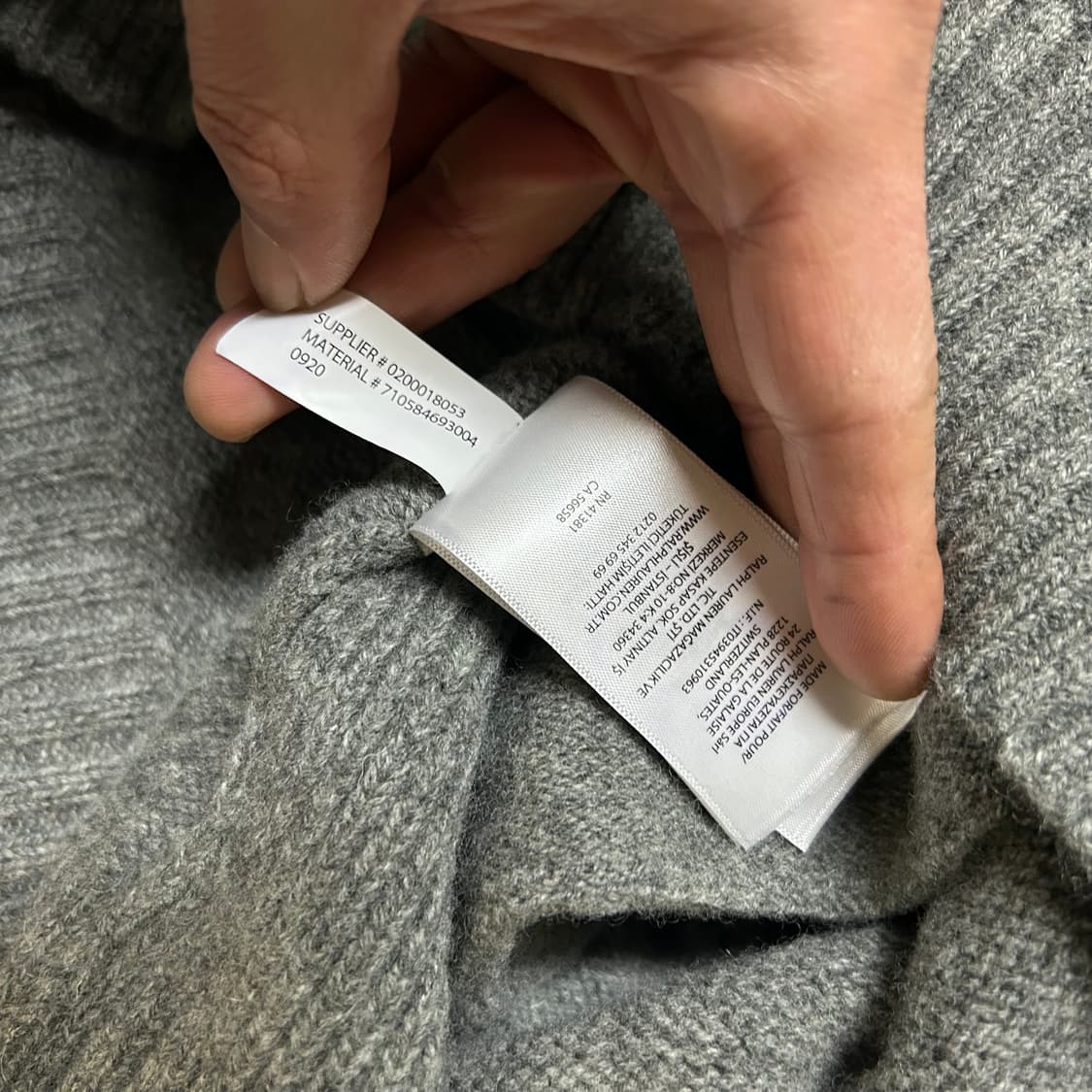 폴로랄프로렌 정품 집업 가디건 100 상품이미지4