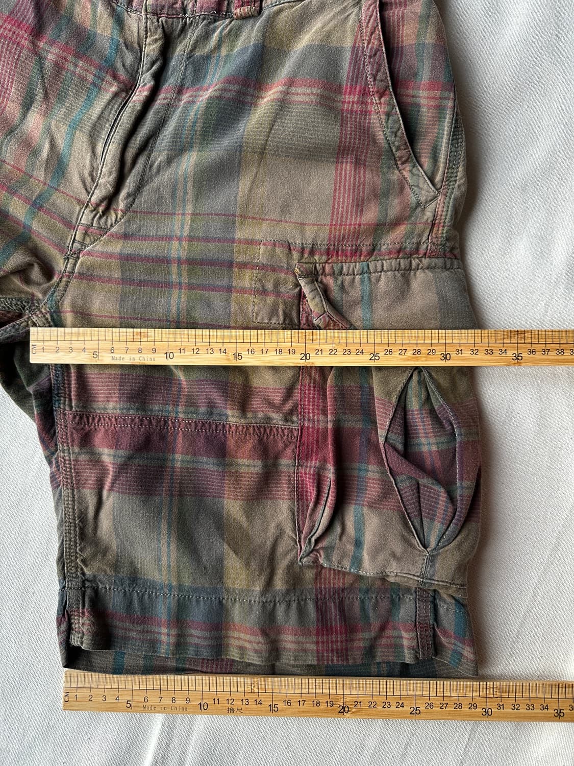 폴로 랄프로렌 마드라스풍 체크 카고 쇼츠 33 상품이미지9