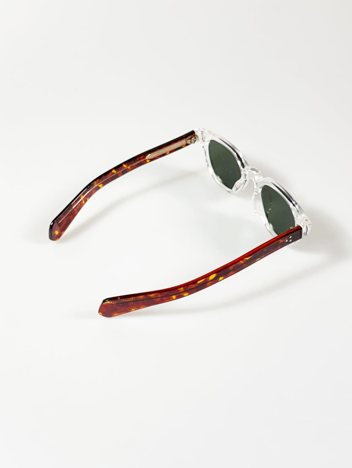 CANAAN 클리어 볼드 라운드 프레임 빈티지 선글라스 상품이미지4