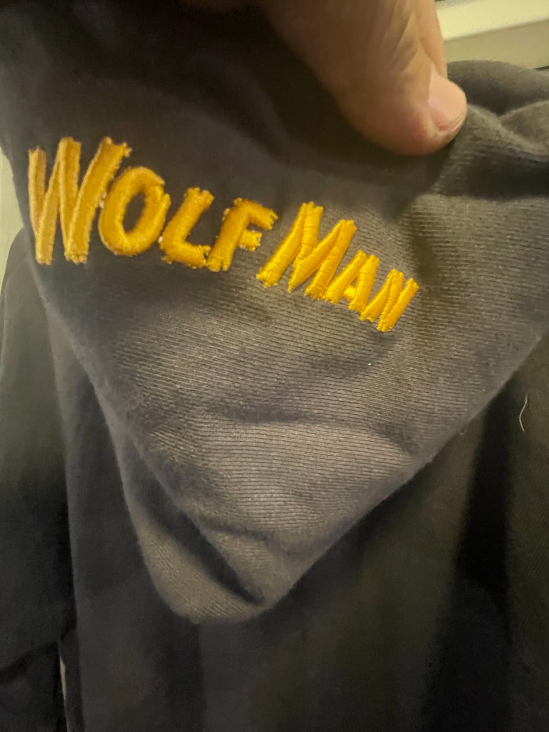 질수트 울프맨 프린팅 후드 105 상품이미지4