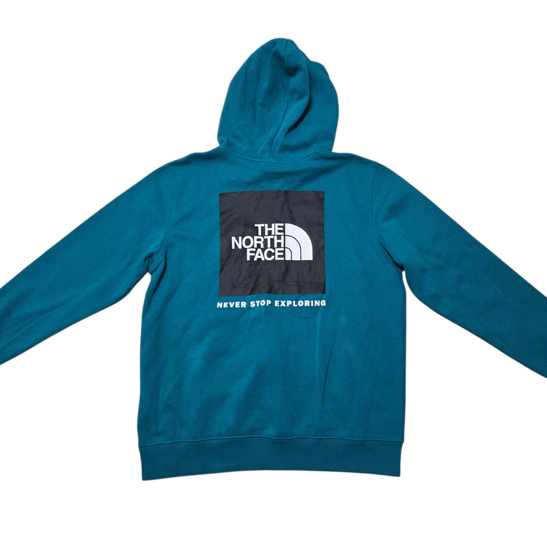 The North Face 노스페이스 청록 후드 티셔츠 상품이미지2