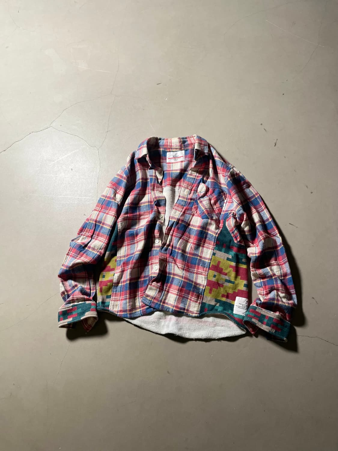 WHIZ LIMITED Reconstructed Check Shirt 상품이미지1