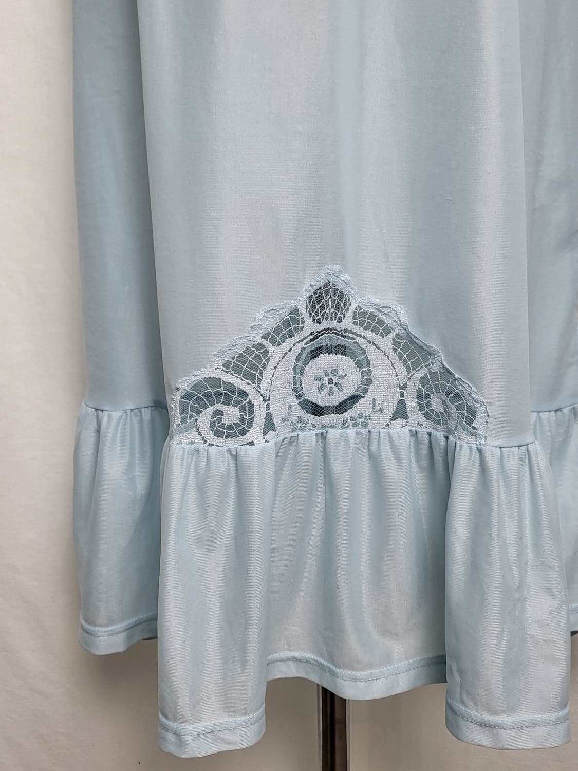 빈티지 소다 블루 슬립 스커트 상품이미지4