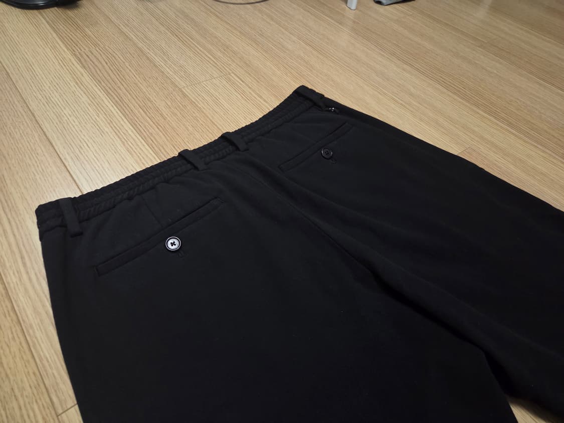 알레그리  스트링 밴딩 슬랙스 팬츠 상품이미지3