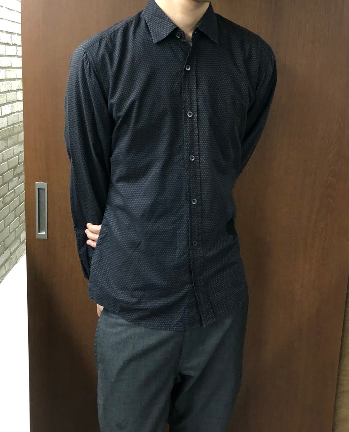 Dries van noten 도트 셔츠 46 상품이미지2