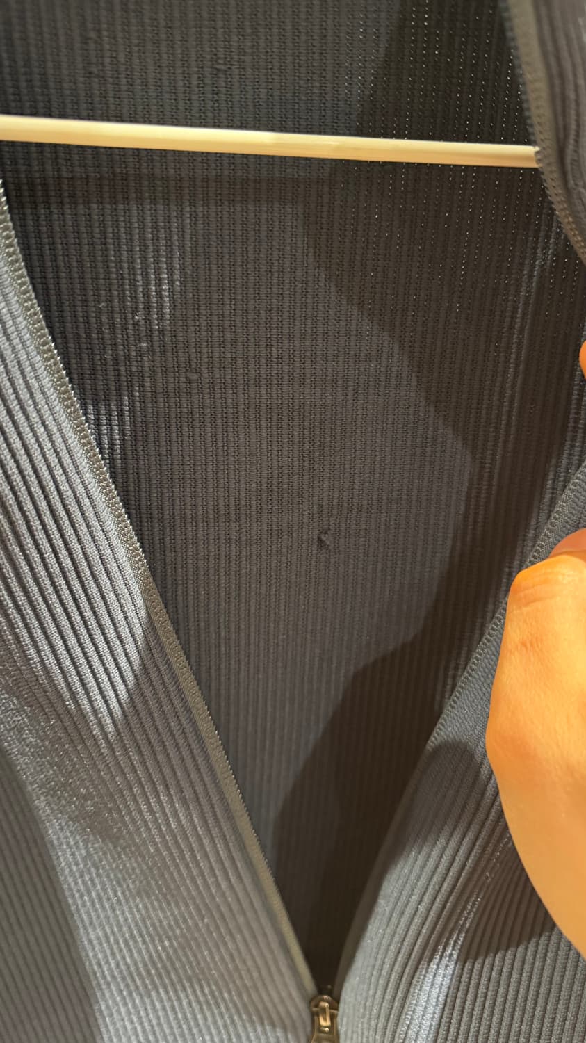 아모멘토 모크넥 집업 블루 M 상품이미지5