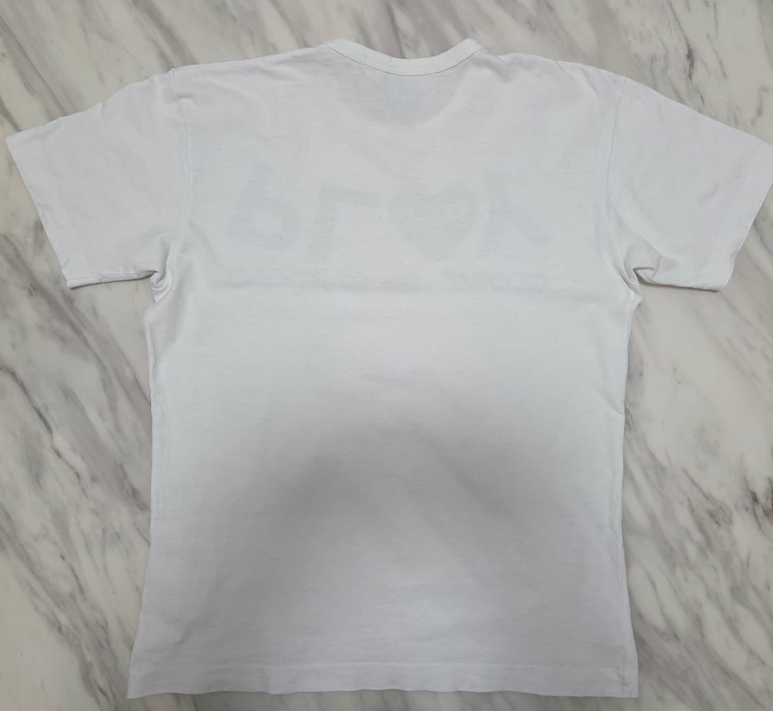 꼼데가르송 리버스 로고 반팔티 상품이미지2