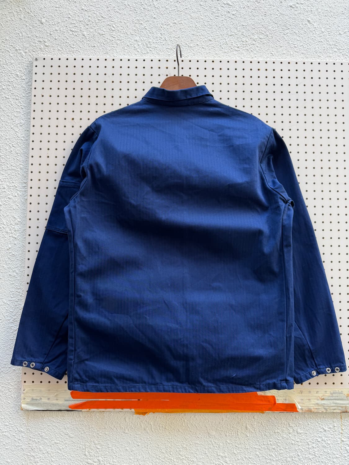 HBT NAVY PIONEER OLD EURO 헤링본트윌 프렌치워크자켓 상품이미지7