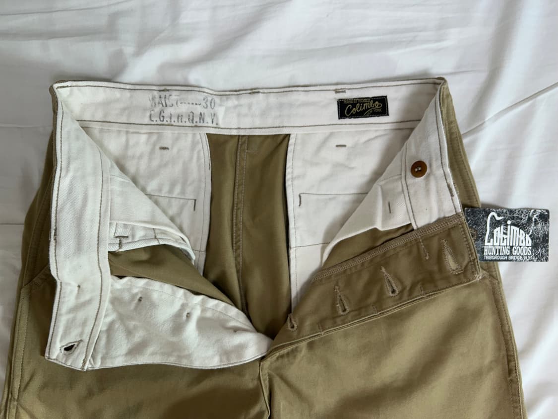 콜림보 오버랜드 캠페인 트라우저 카키 오피서치노 30 상품이미지6