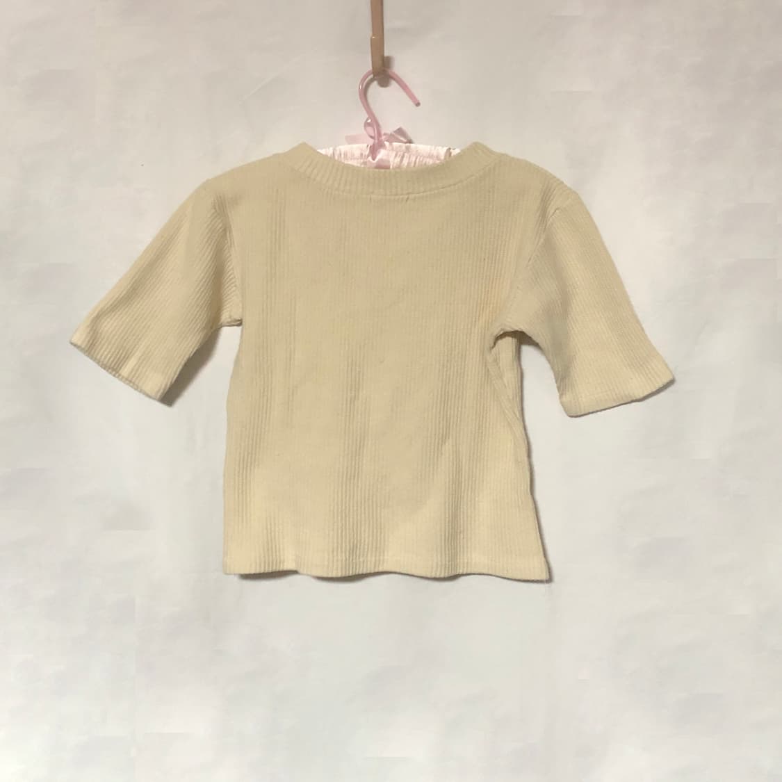 히비스커스 티셔츠 베이지 상품이미지8