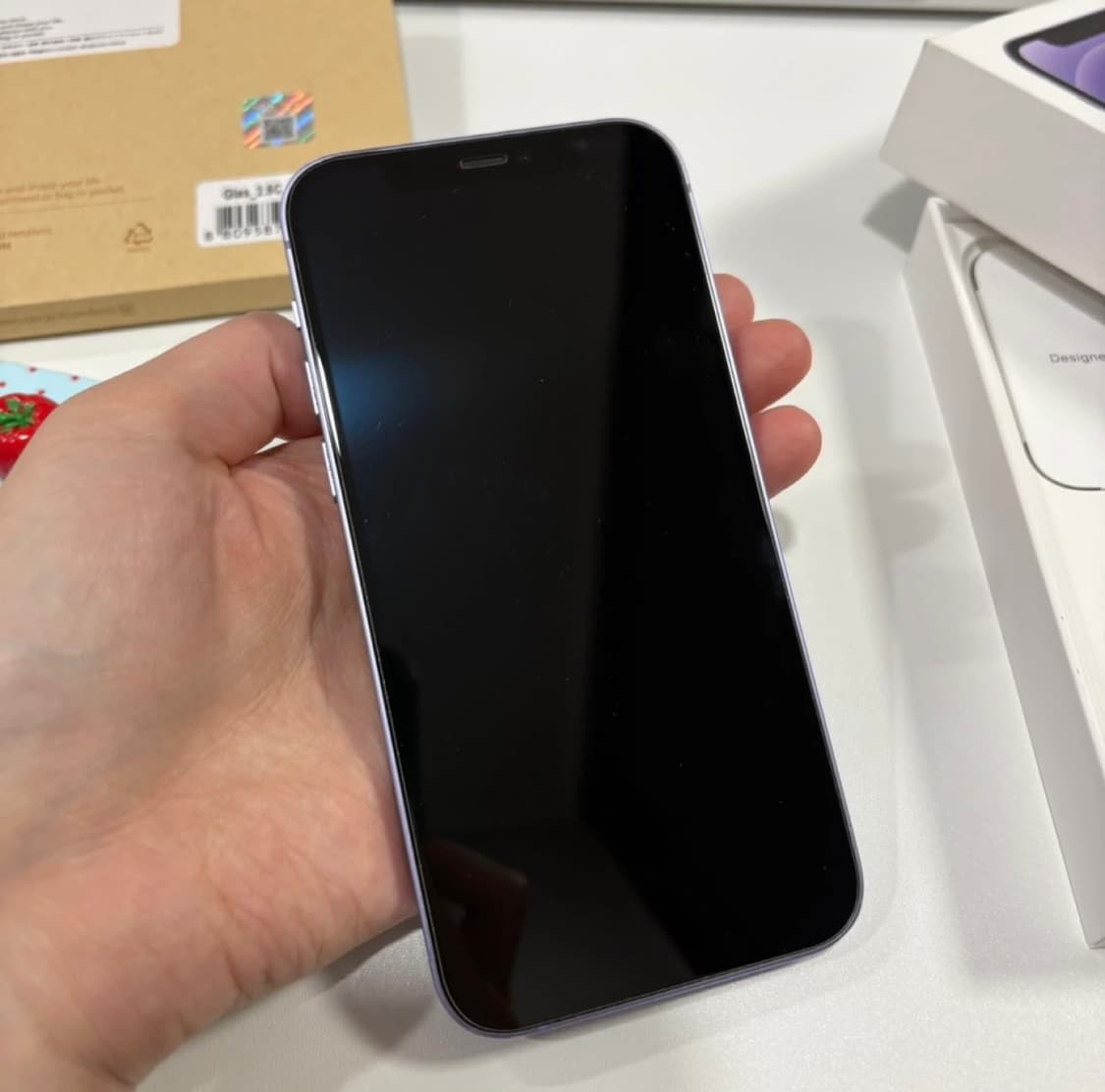 아이폰12 퍼플 256GB 자급제 상품이미지3