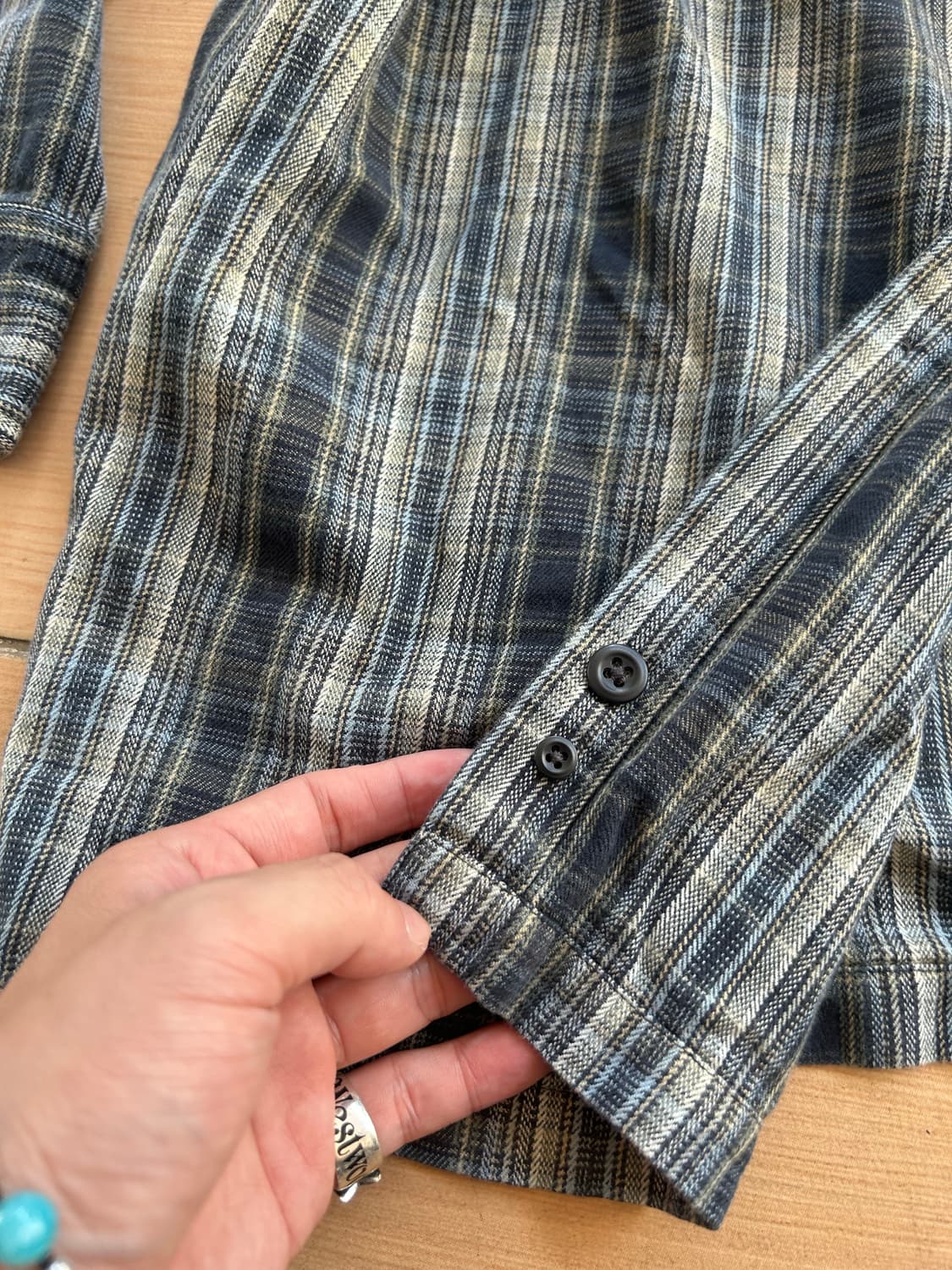90‘s Old gap 올드갭 체크셔츠 상품이미지5