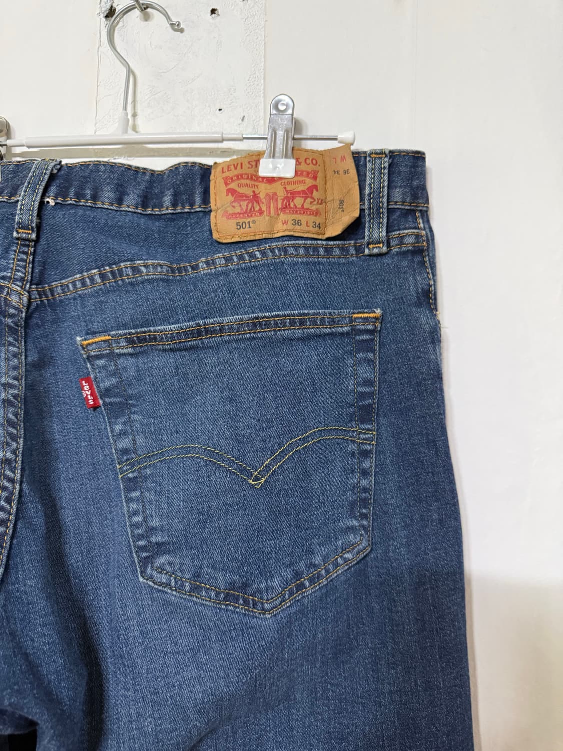 Levi's 501 중청 팬츠 36x34 상품이미지3