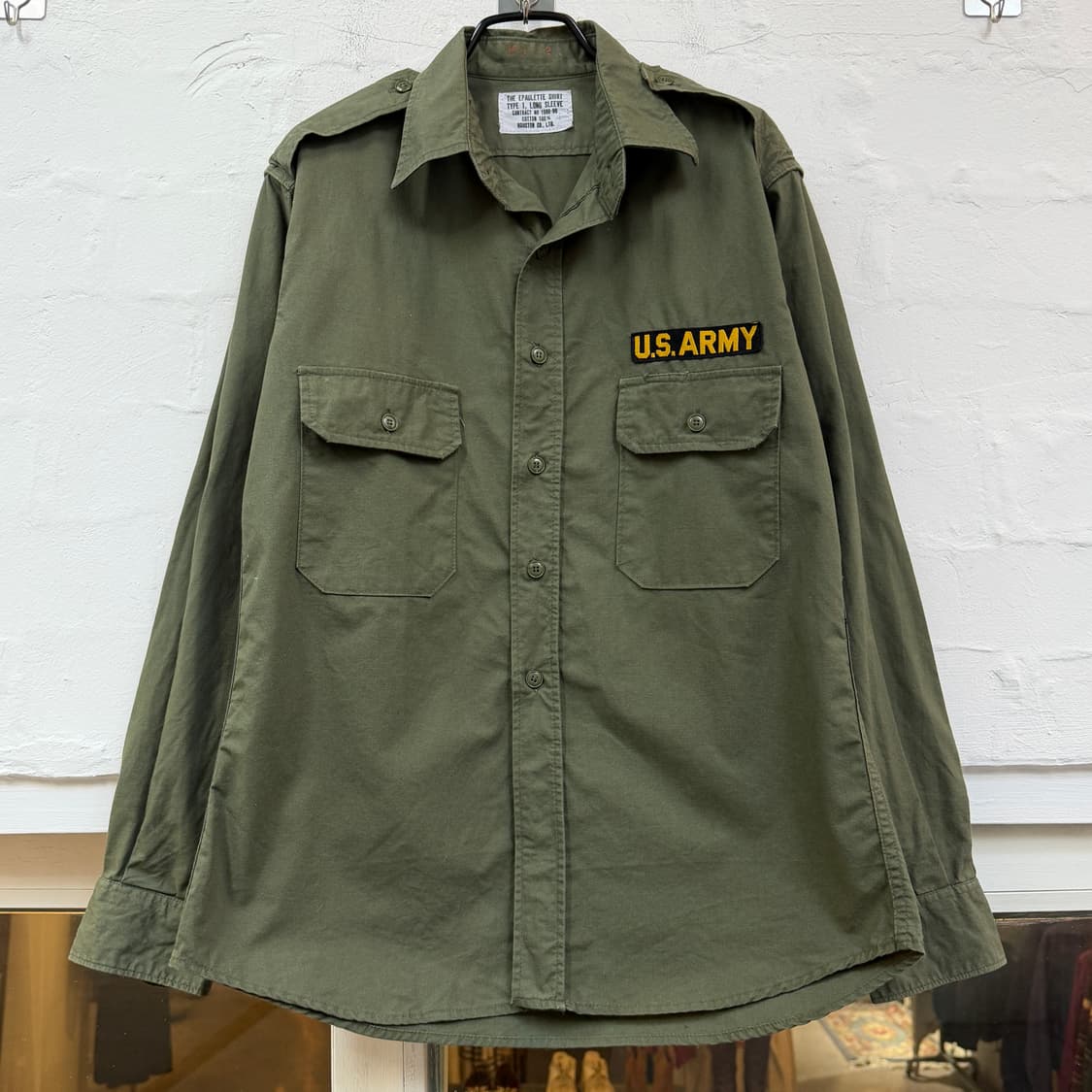 Houston 휴스턴 밀리터리 Type 1 셔츠 M 상품이미지1