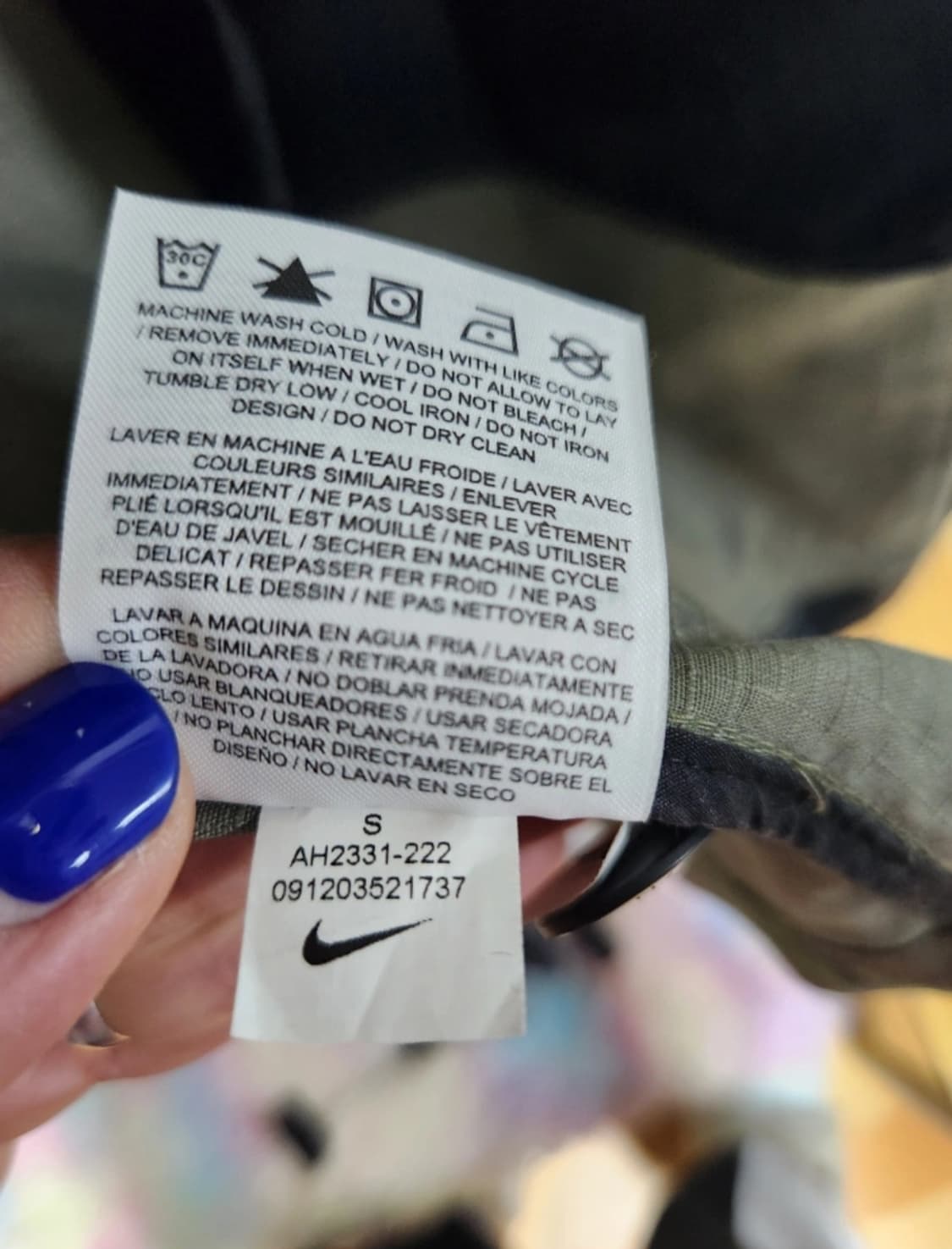 나이키 밀리터리 자켓 S사이즈 상품이미지6