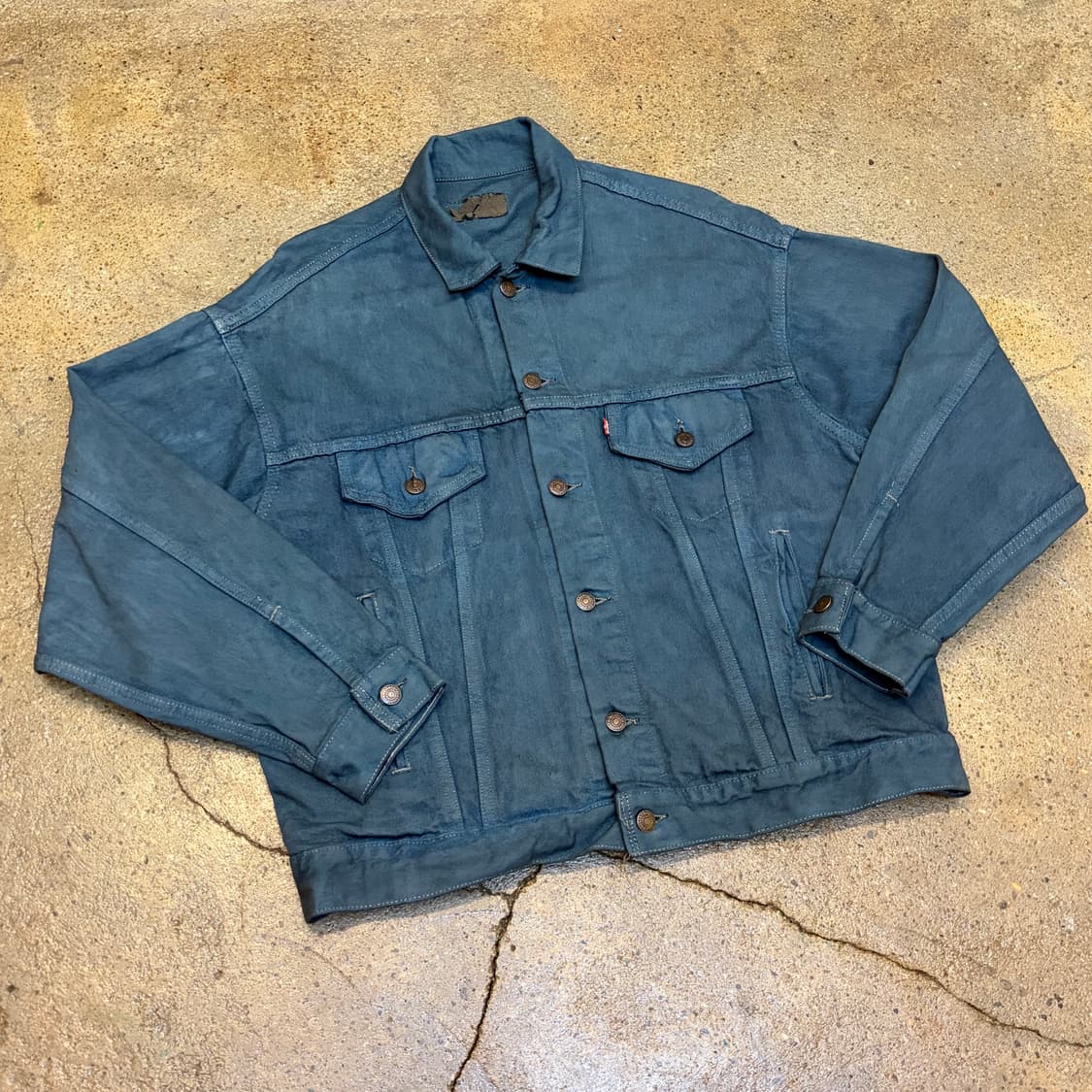 레어 90s 빈티지 리바이스 하드락카페 데님자켓 청자켓 상품이미지2