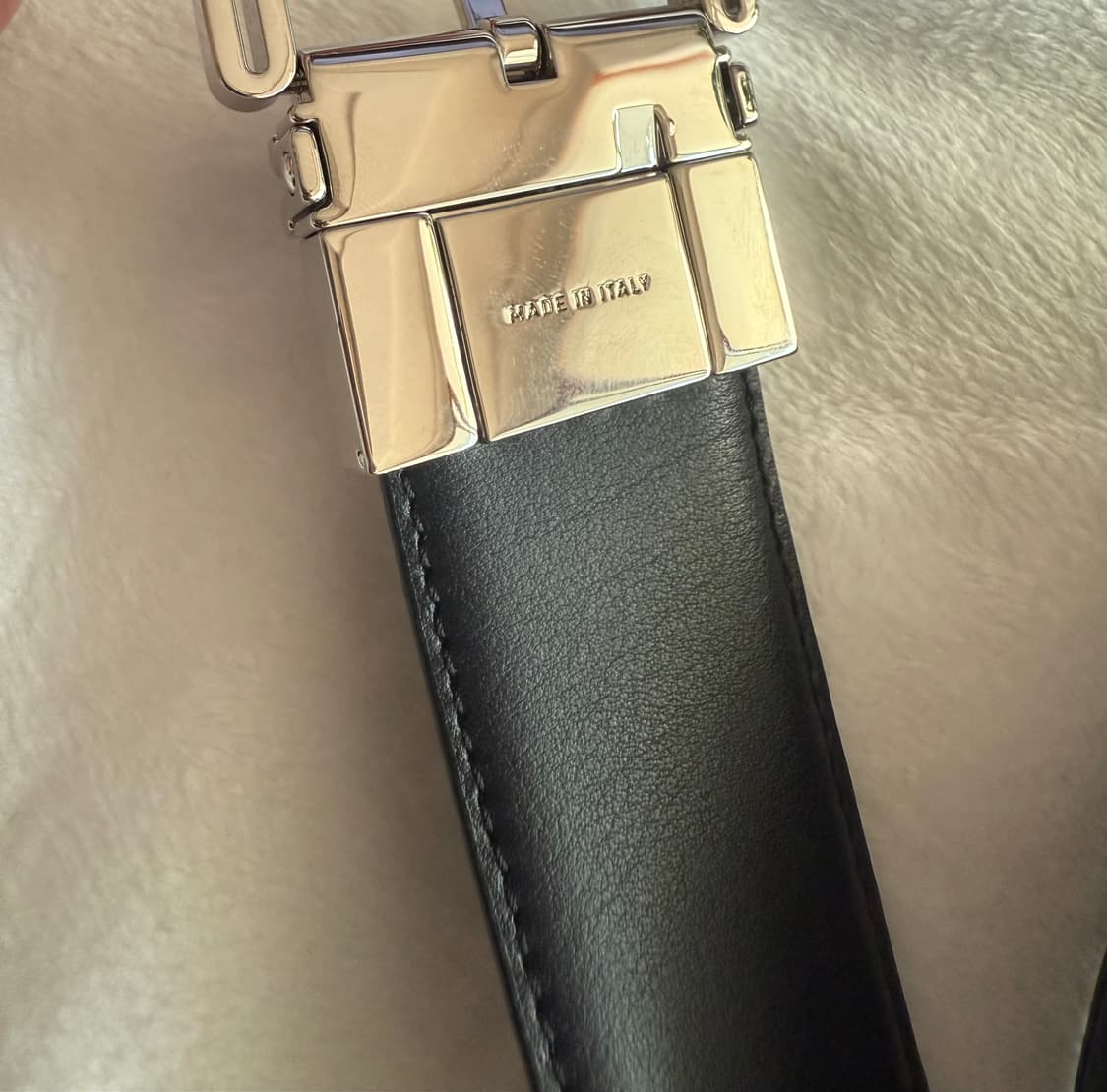 제냐 리버시블 레더벨트 상품이미지4