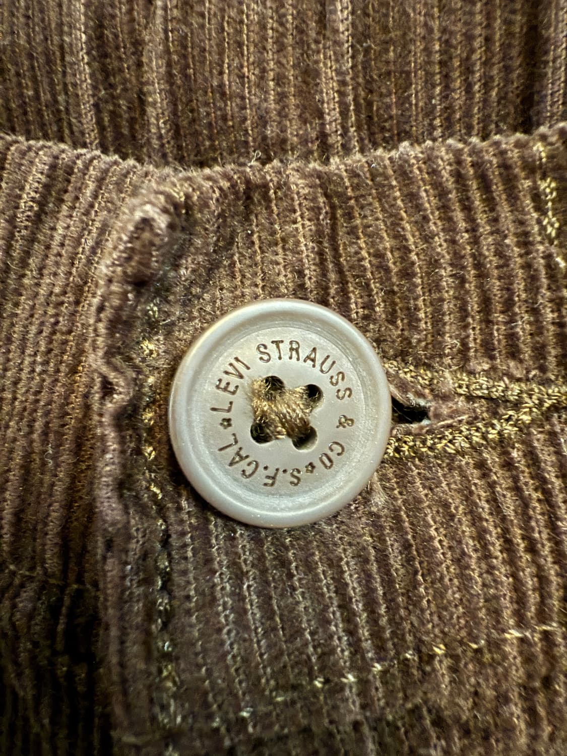 리바이스 브라운 코듀로이 카고팬츠 30-36 상품이미지4