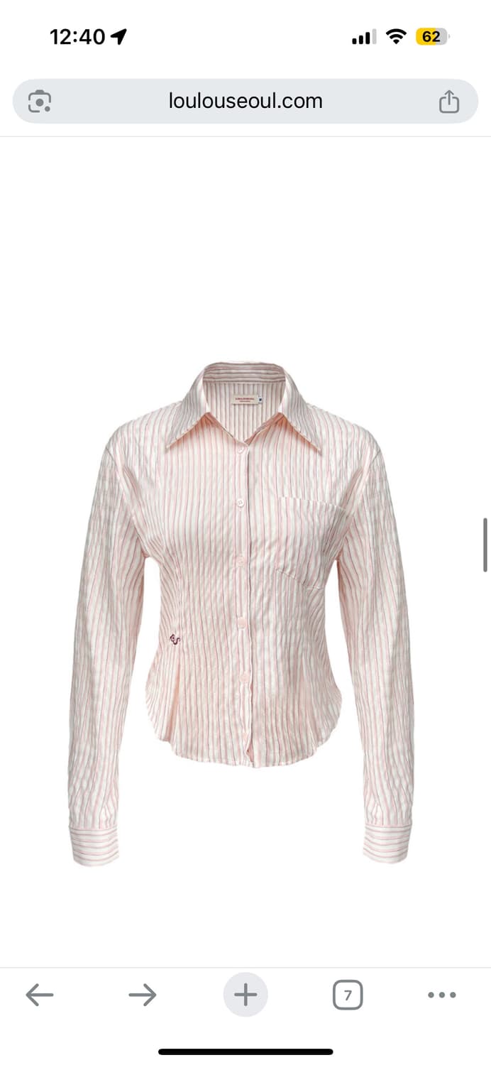루루서울 스트라이프 셔츠 상품이미지2