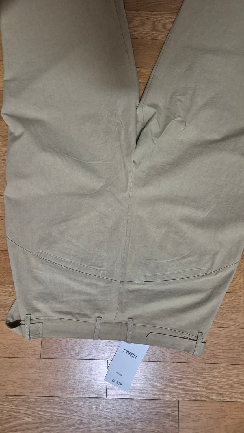 다이브인 베른원턱치노팬츠 베이지 1사이즈 상품이미지8