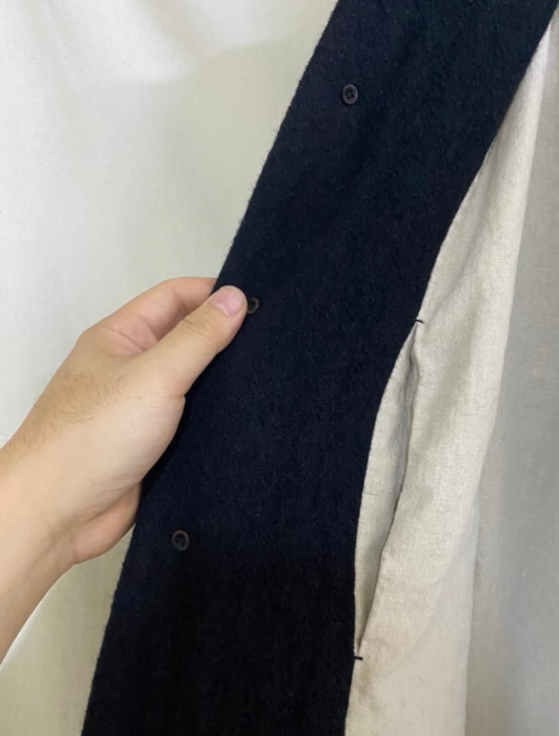 [2] LCBX 23fw 셔틀랜드 축융 파머스 코트 상품이미지5