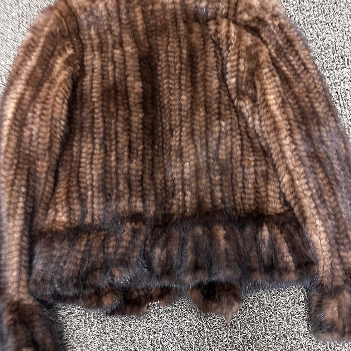 홍성완 오리지날 니팅 밍크 여성 자켓 M 상품이미지8