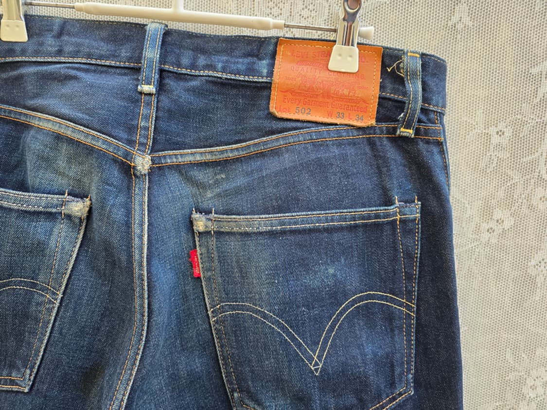 10s 리바이스 502 셀비지 (made in japan) 상품이미지5