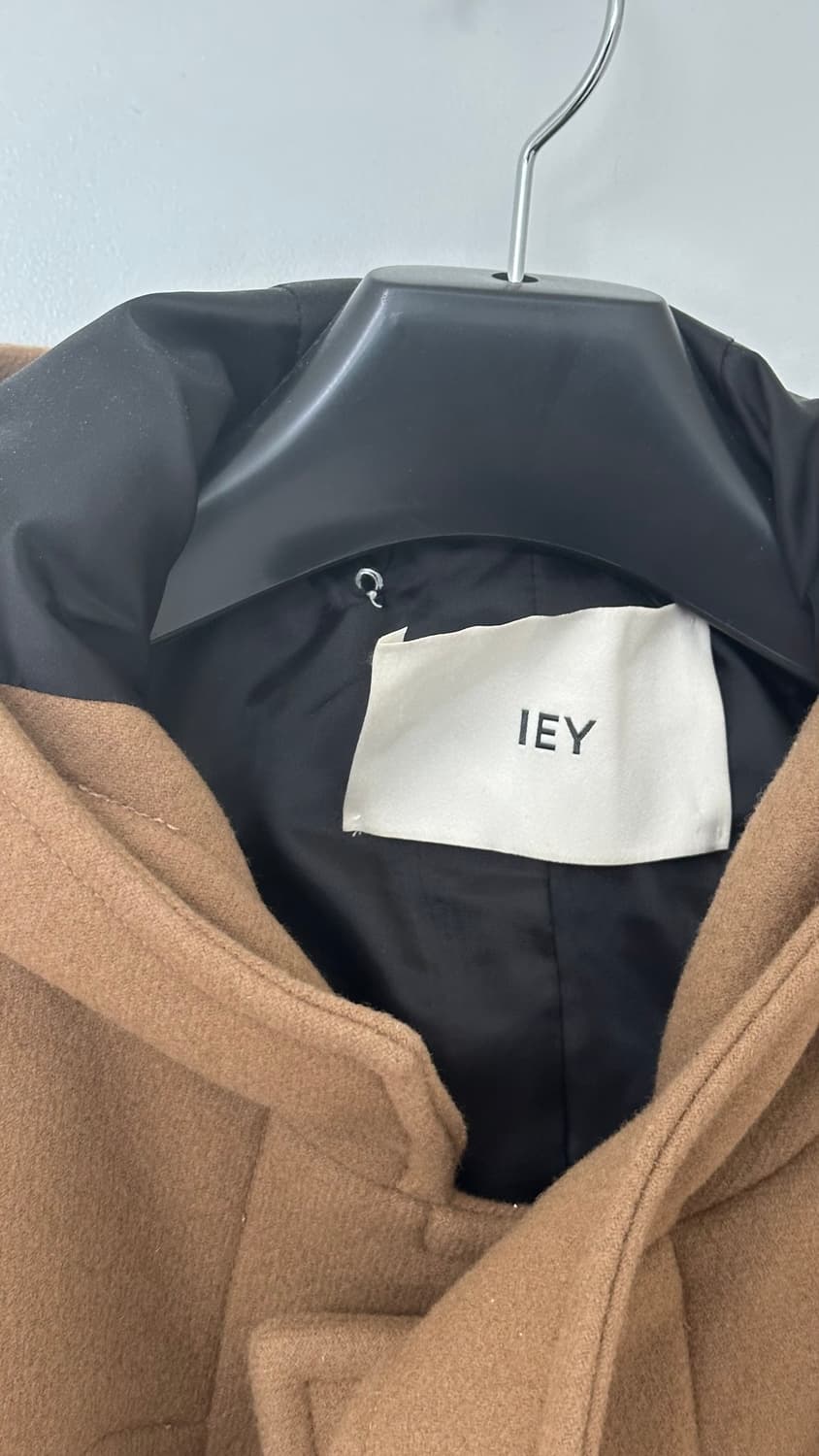 Iey 맥시 더플코트 카멜 (M) 상품이미지2