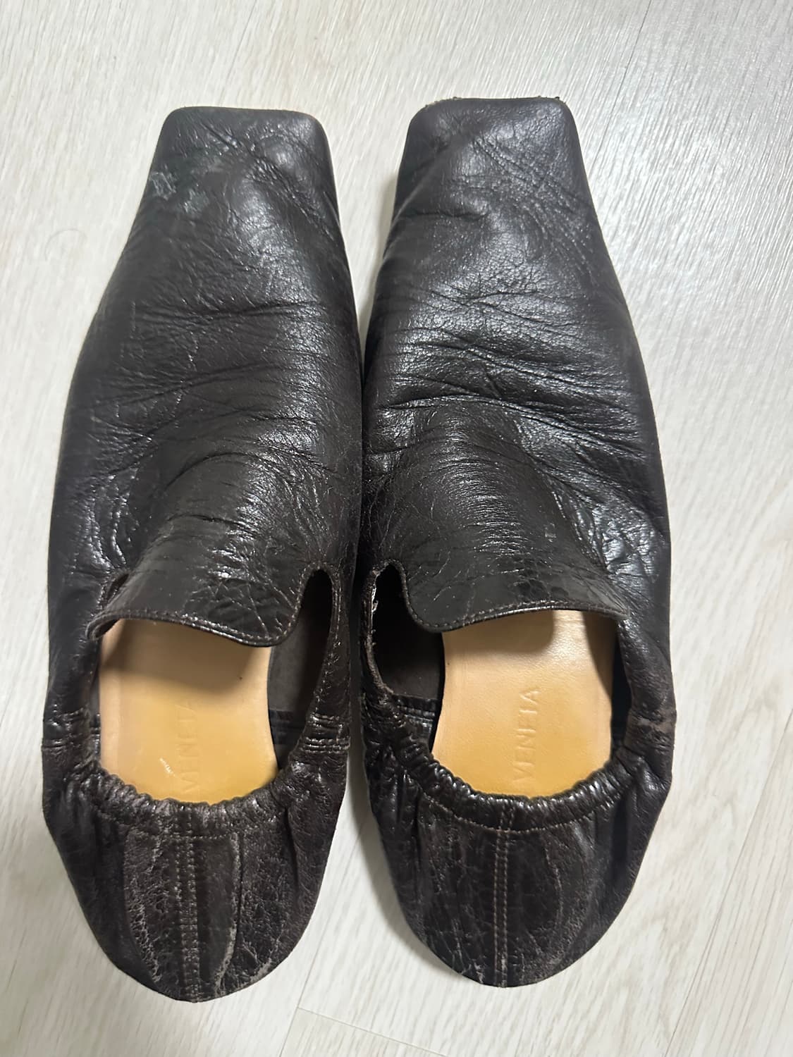 보테가베네타 스퀘어토 로퍼 뮬 상품이미지1