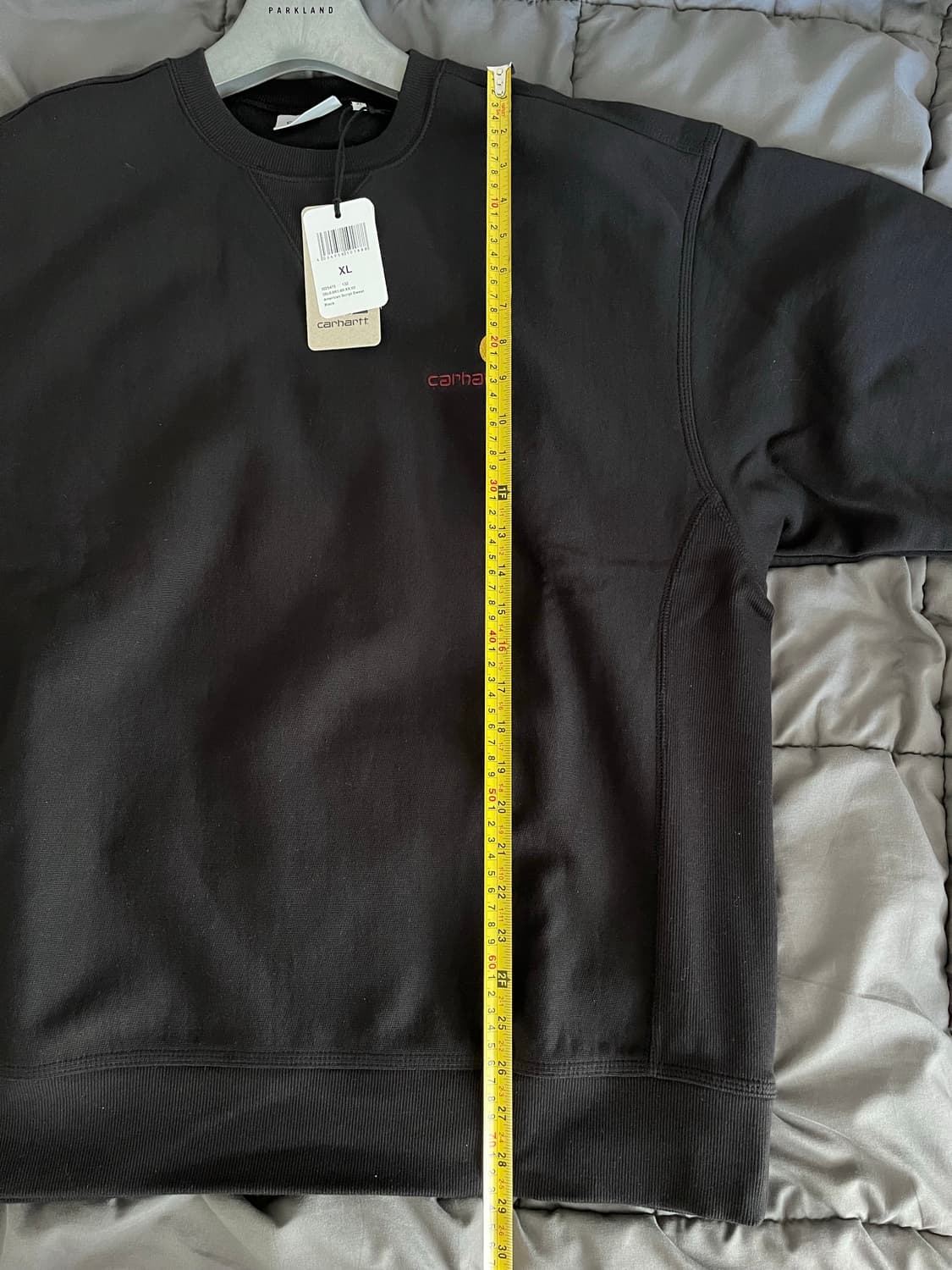 [새상품] 칼하트 wip 기모 맨투맨 블랙 XL 상품이미지5