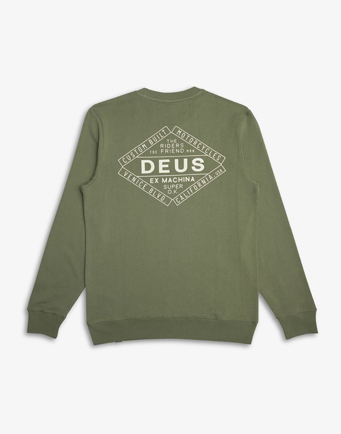 데우스 엑스 마키나 그린 맨투맨 상품이미지2