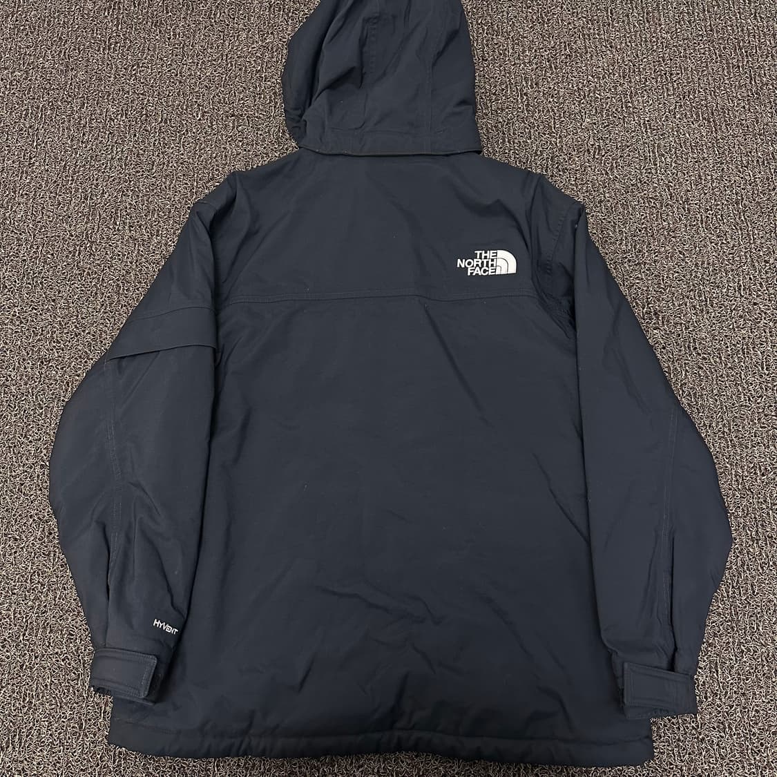 노스페이스 투포켓 두꺼운 바람막이 자켓 블랙 95(M) 상품이미지4