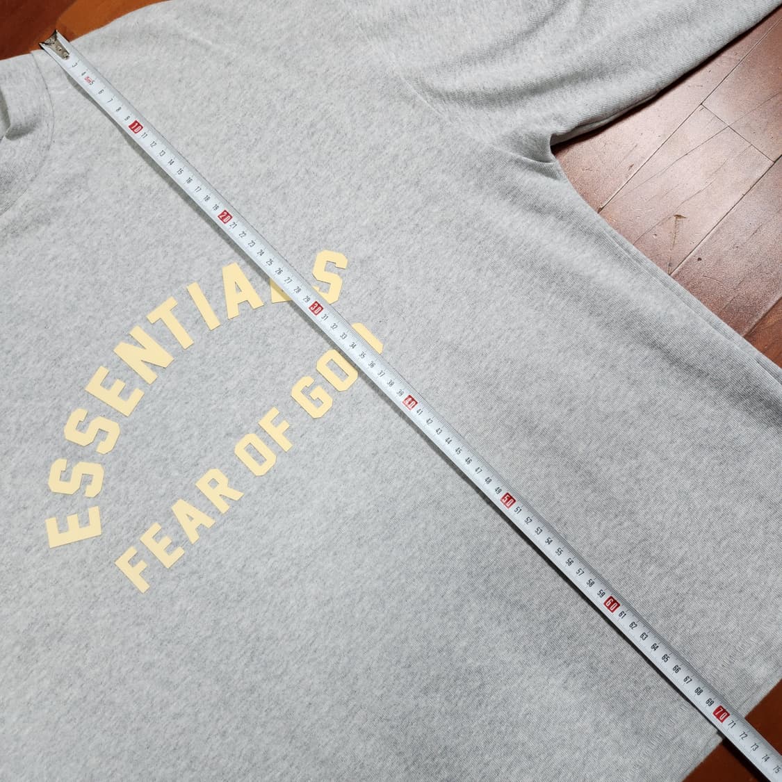 에센셜 헤비 저지 롱슬리브 티셔츠 라이트 헤더 그레이 상품이미지8