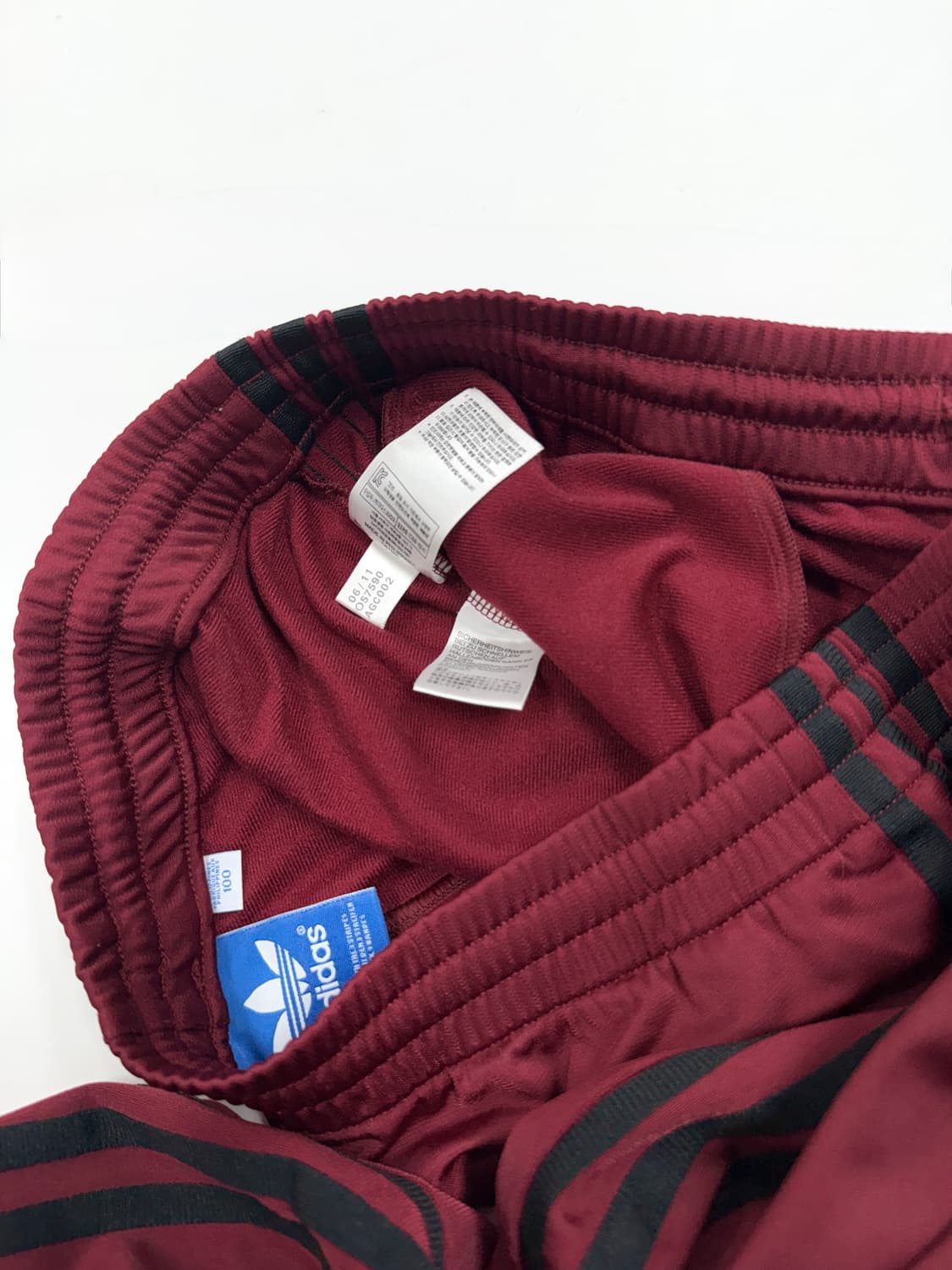 adidas 오리지널 파이어버드 버건디 트랙팬츠 상품이미지6
