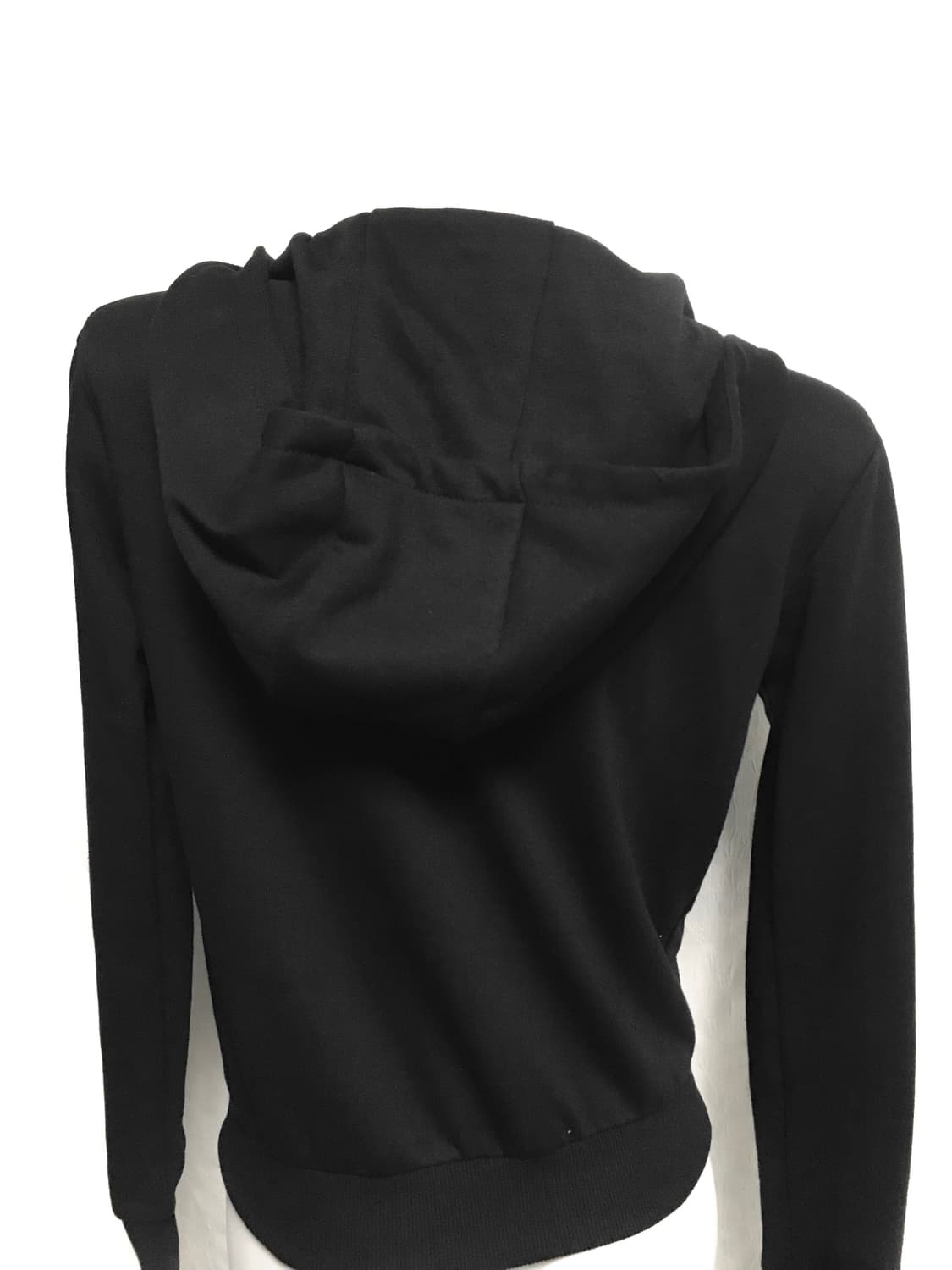 빈티지 사선 지퍼 하이넥 후드 집업 상품이미지3