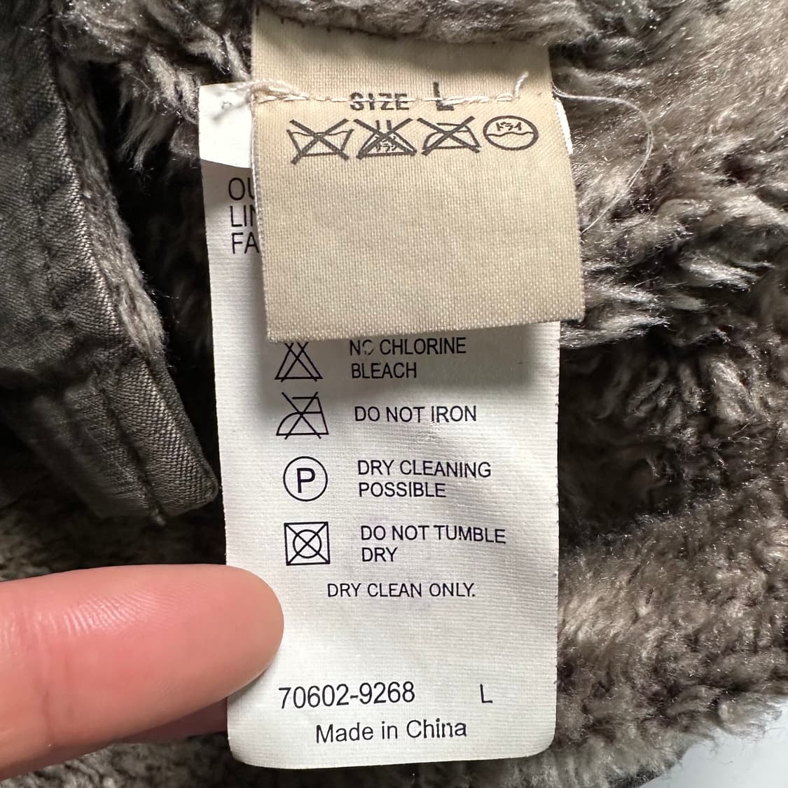 리바이스 카키 쉐르파 자켓 상품이미지8