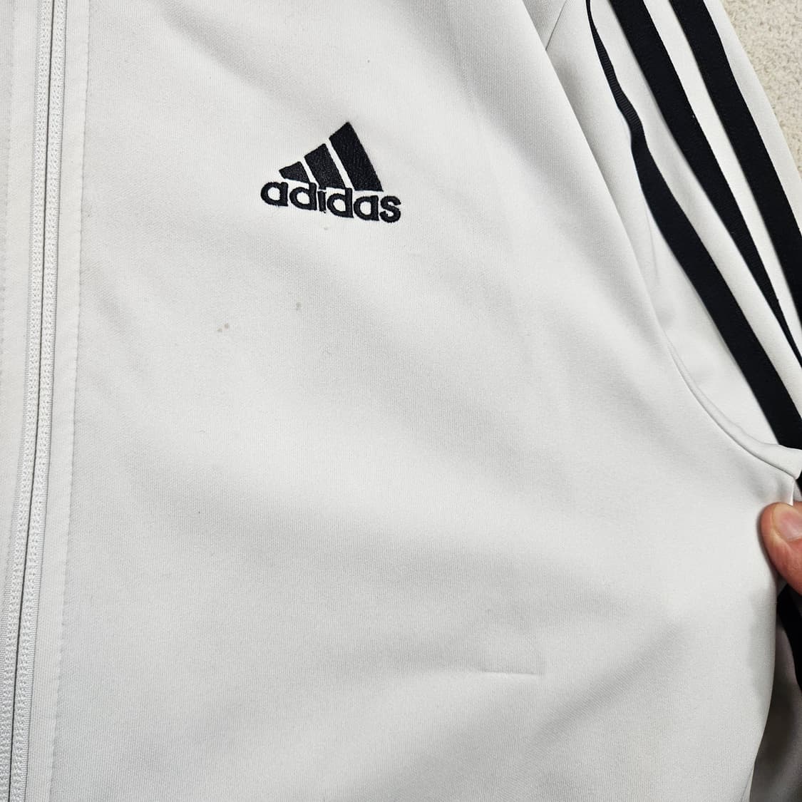 아디다스 화이트 져지 M 상품이미지5