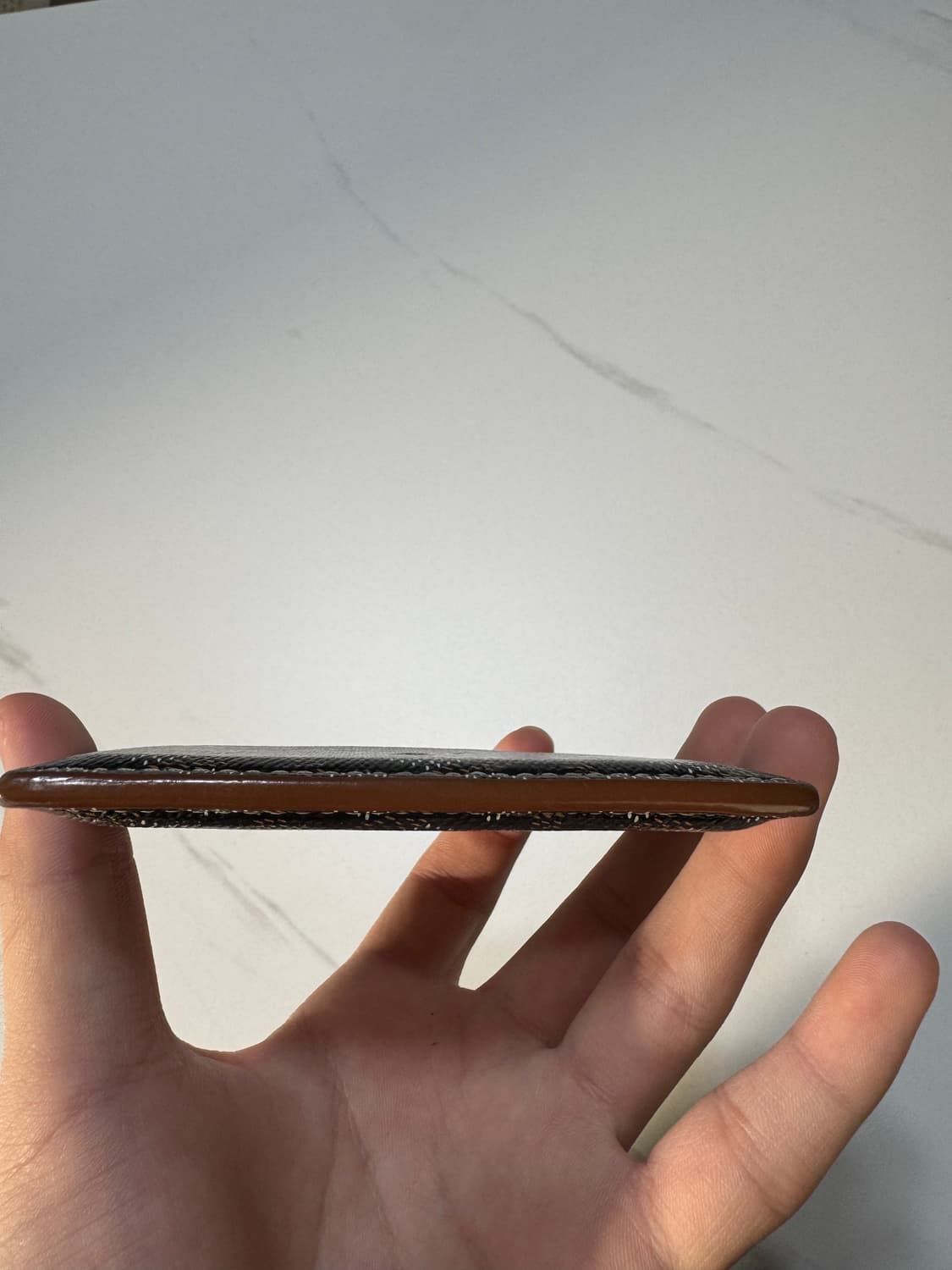 고야드 카드지갑 브라운 상품이미지4