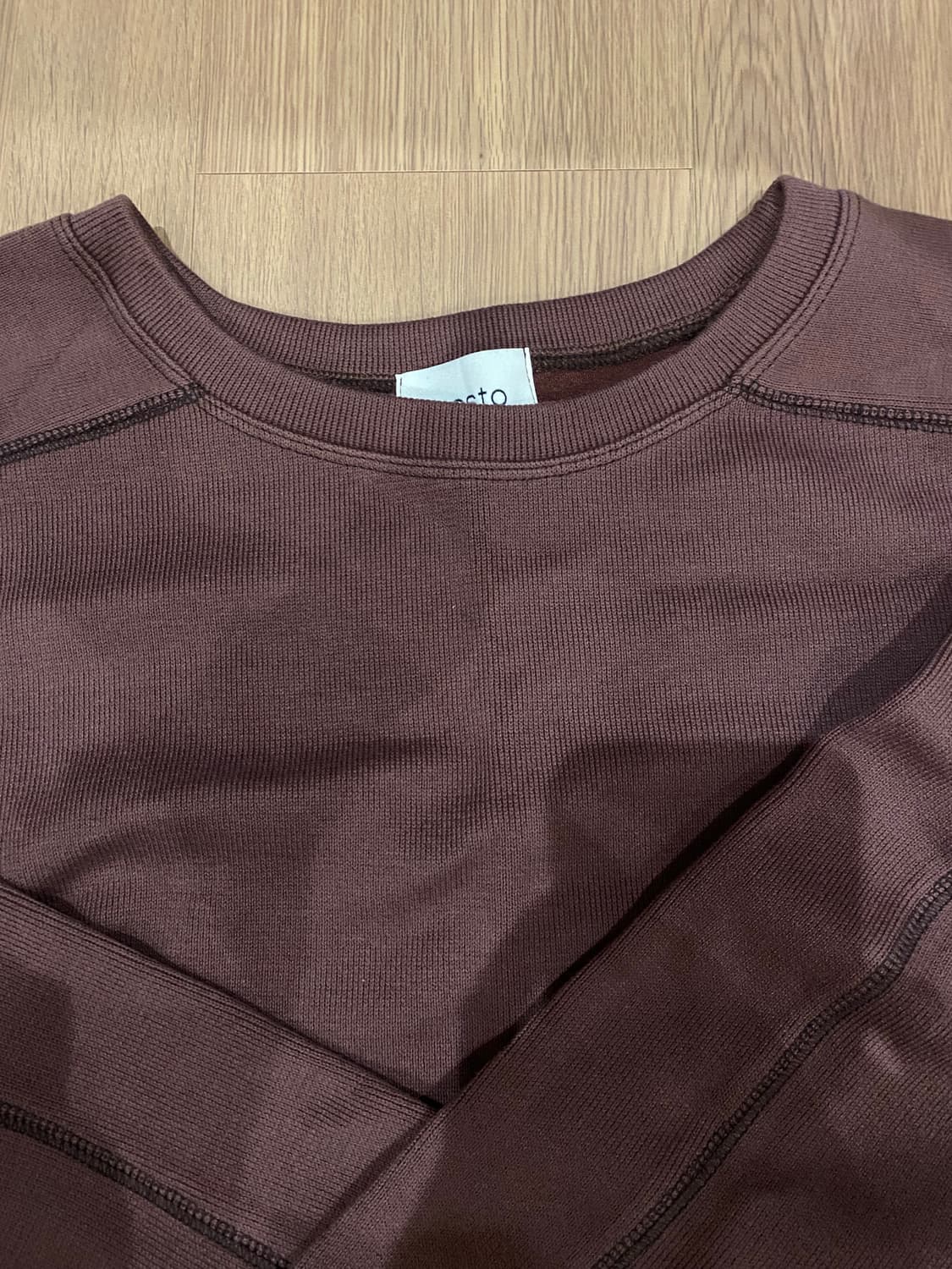 페스토(새상품) 브라운 티셔츠 상품이미지2